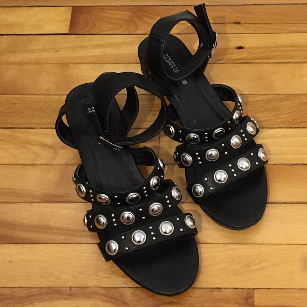 Studded Sandals (size 7.5)